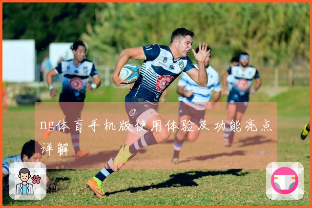 ng体育手机版使用体验及功能亮点详解